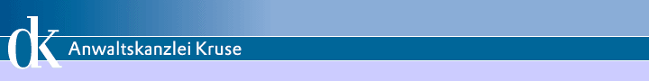 anwaltskanzlei kruse
